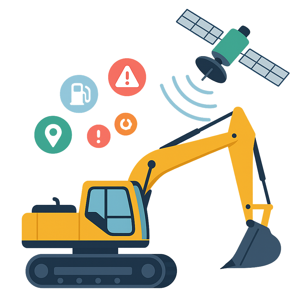 Monitoramento de frota - Coleta automática de dados via telemetria satelital para controle operacional